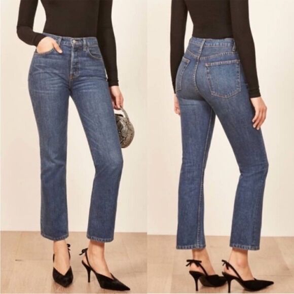 Reformation Denim - Reformation Jodi Kick Flare Jeans Size 28 in Teton